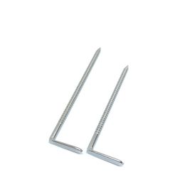 2.0 X 50mm de Hoofd Ringvormige Spijkers van de Groef Spiraalvormige Steel 316 L Opgepoetste Oppervlakte
