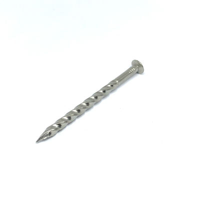De 2.8X65MM Verdraaide Spijkers van het Steel Ovale Hoofdroestvrije staal voor Decking
