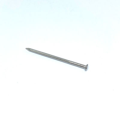 2.5X50MM Ovaal Hoofd 304 Roestvrij staal Ring Shank Nails