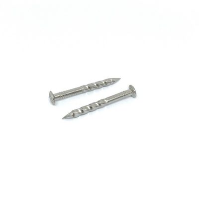 De geruite Ovale Hoofdsus304-Draaisteel nagelt 3.75X42MM Grootte