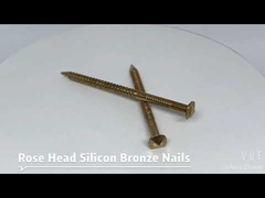 Silicium-bronzen nagels